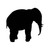 Elephant Africa Safari Zoo Vinyl Sticker