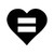 Equality Love Lgbt Vinyl Sticker