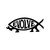 Evolution Evolve Fish Funny Vinyl Sticker