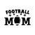 Football Mom Vinyl Sticker