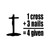 Forgiven Jesus Cross Vinyl Sticker