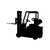 Forklift Vinyl Sticker