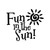 Fun In The Sun Vinyl Sticker