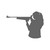 Girl Hunting Gun Rifle Vinyl Sticker