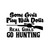 Girls Hunting Rifle Vinyl Sticker