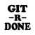 Git R Done Hillbilly Redneck Vinyl Sticker