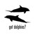 Got Dolphins Fish Vinyl Sticker