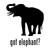 Got Elephant Safari Zoo Vinyl Sticker
