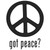 Got Peace Sign Vinyl Sticker