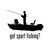 Got Sport Fishing Vinyl Sticker