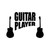 Guitar Player Vinyl Sticker