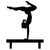 Gymnastic Girl Vinyl Sticker