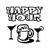 Happy Hour Bar Vinyl Sticker