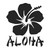 Hawaii Aloha Hibiscus Flower 5 Vinyl Sticker