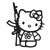 Hello Kitty 927 Vinyl Sticker