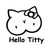 Hello Kitty Titty Bow Tie Boobs Tits Jdm Japanese 3 Vinyl Sticker