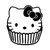 Helly Kitty Cupcake 184 Vinyl Sticker