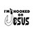 Hooked On Jesus 1 Vinyl Sticker
