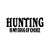 Hunting Drug Choice Vinyl Sticker