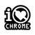 I Hate Chrome Jdm Japanese Vinyl Sticker