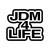 Jdm 4 Life Japanese Vinyl Sticker