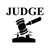 Judge Law Vinyl Sticker