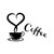 Love Coffeee Caffeine Vinyl Sticker