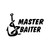 Master Baiter Fishing Hook Bait 2 Vinyl Sticker