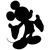 Mickey Mouse Walt Disney Vinyl Sticker
