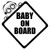 Minion Baby On Board 145 Vinyl Sticker