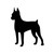 Mini Pinscher Dog 1 Vinyl Sticker