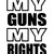 My Gun My Rights Vinyl Sticker
