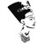 Nefertiti 1006 Vinyl Sticker