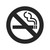 No Smoking Cigarette Vinyl Sticker