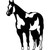 Paint Horse Vinyl Sticker