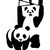 Panda Bear Wrestling Wwf Jdm Japanese Vinyl Sticker