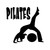 Pilates Exercise Vinyl Sticker