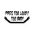 Pipes Too Loud Funny Vinyl Sticker