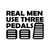 Real Men Use Three Pedals Jdm Japanese 1 Vinyl Sticker