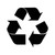 Recycle Trash Symbol 3 Vinyl Sticker