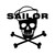 Sailor Skull Crossbones 1 Vinyl Sticker