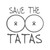 Save The Tatas Breast Cancer Funny Vinyl Sticker