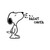 Snoopy Leukemia Vinyl Sticker