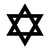 Star Of David Jewish Symbol 1 Vinyl Sticker