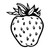 Strawberry Fruit 2 Vinyl Sticker