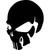 The Punisher Skull 8 Vinyl Sticker