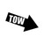 Tow Arrow Jdm Japanese 3 Vinyl Sticker