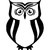 Tribal Owl Bird 11 Vinyl Sticker