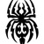 Tribal Spider Arachnid 2 Vinyl Sticker