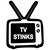 Tv Stinks Vinyl Sticker